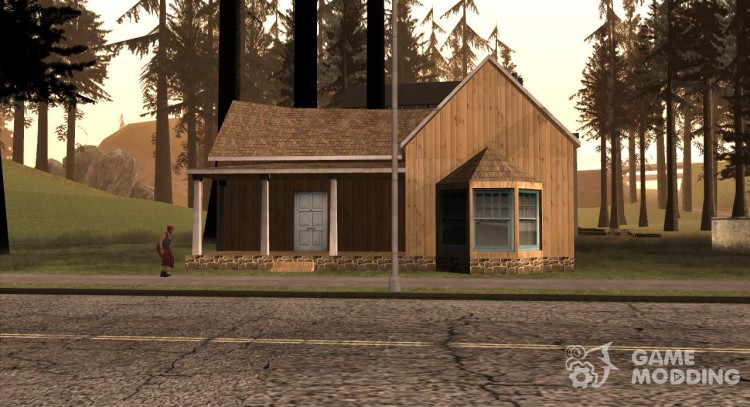 New house in Angel Pine Cj for GTA San Andreas