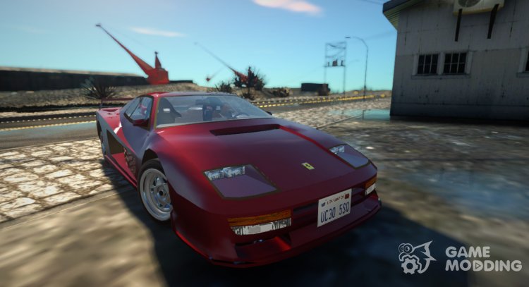 Ferrari Testarossa Custom for GTA San Andreas