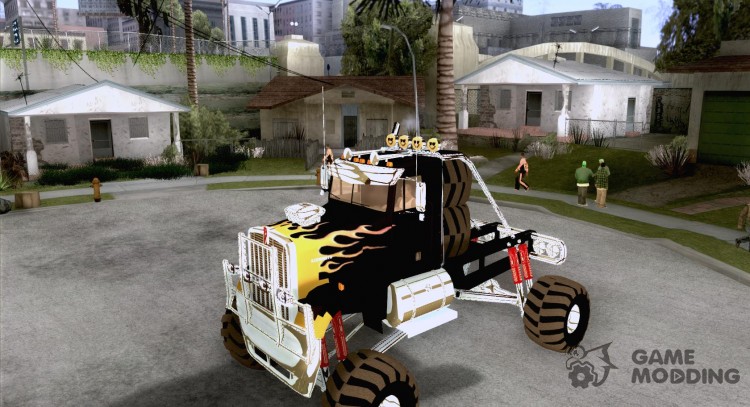 Kenworth W900 Monster для GTA San Andreas