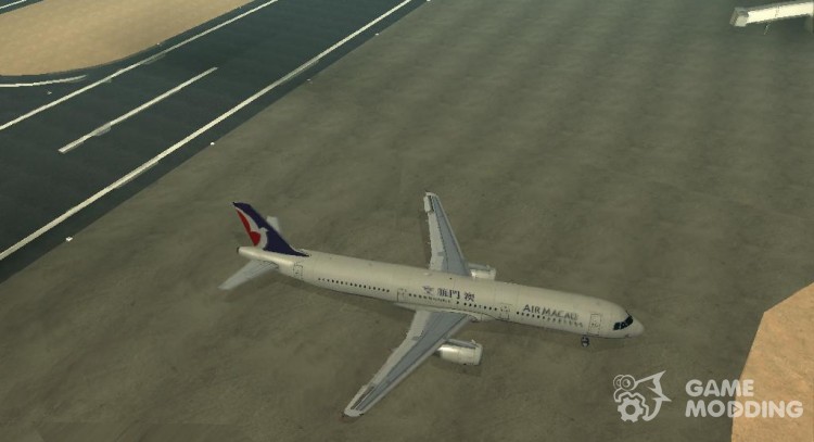 Airbus A321 Air Macau para GTA San Andreas
