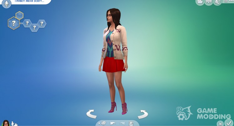 Туфли Rea для Sims 4