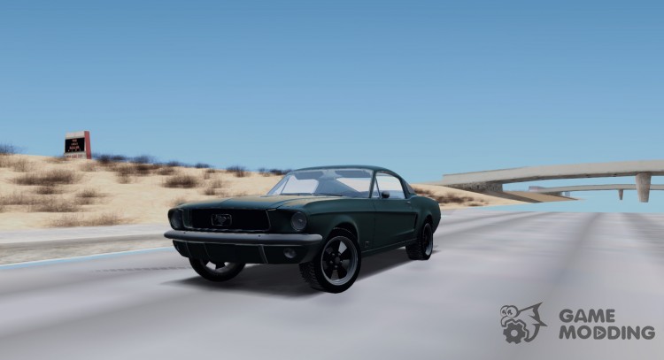 Shelby Mustang GT 1967 для GTA San Andreas