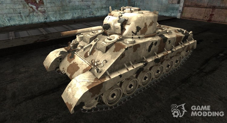 Skin for M4A2E4 for World Of Tanks