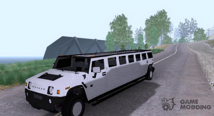 La limusina Hummer H2 para GTA San Andreas