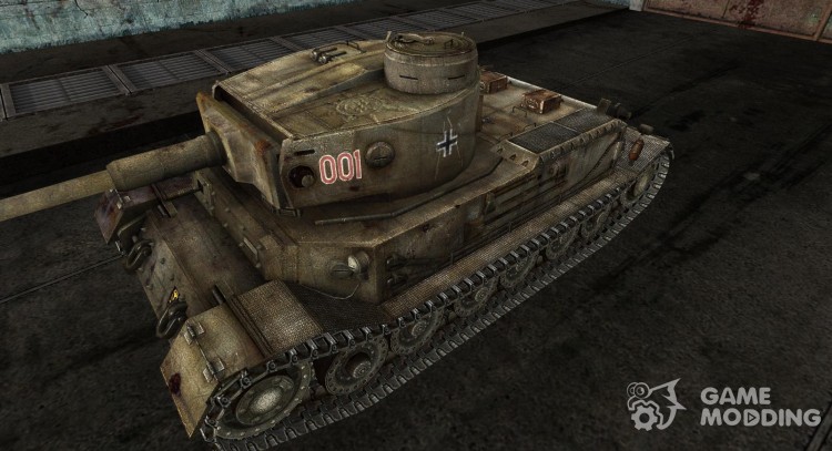 Tela de esmeril al Pz. VI Tiger (P) para World Of Tanks
