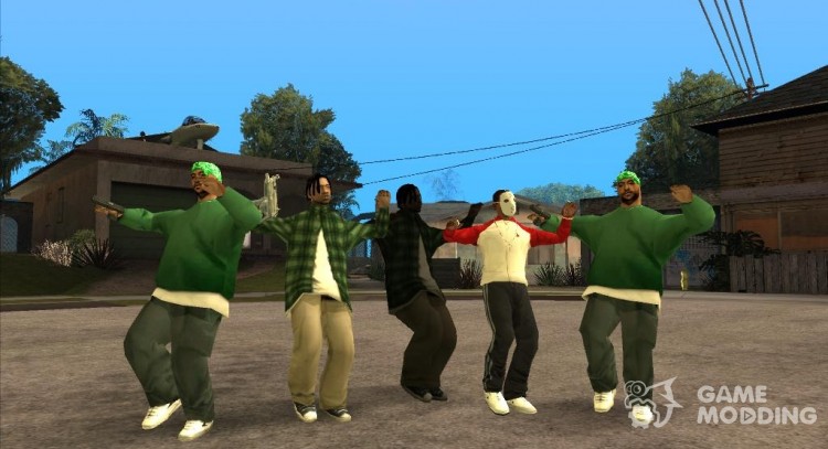 Dance mod for GTA San Andreas
