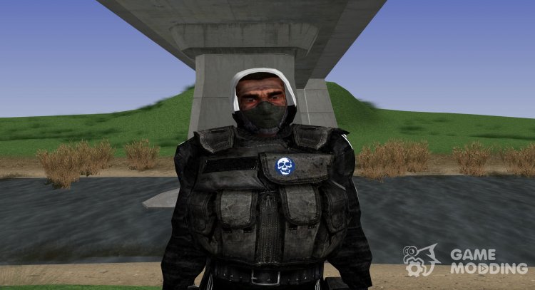 A member of the group the Raiders from S. T. A. L. K. E. R V. 4 for GTA San Andreas