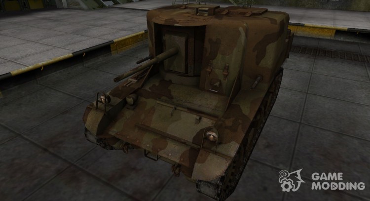 American tank T18 for World Of Tanks