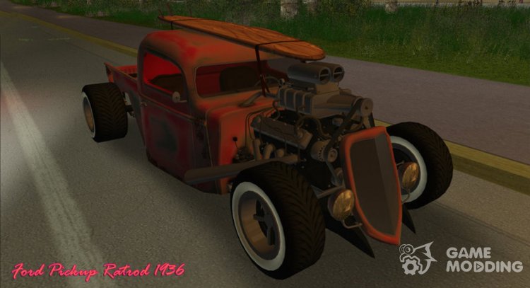 Ford Pickup Ratrod 1936 for GTA Vice City
