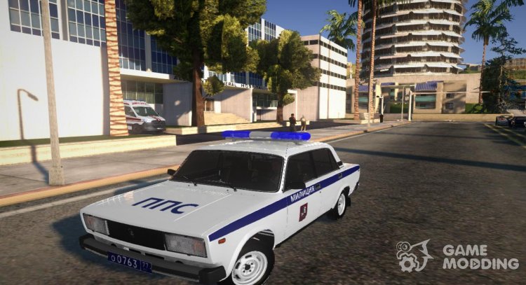 Vaz-2105 Policía de la ppa para GTA San Andreas