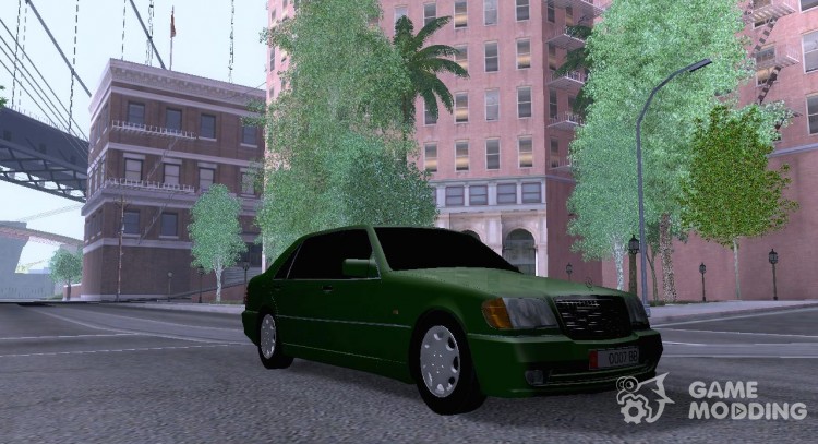 Mercedes-Benz W140 S600 Long Deputat Style for GTA San Andreas