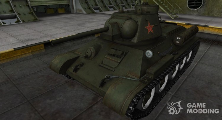 Skin for Type T-34 for World Of Tanks