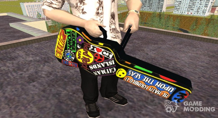 Guitar Case MG Colorful para GTA San Andreas