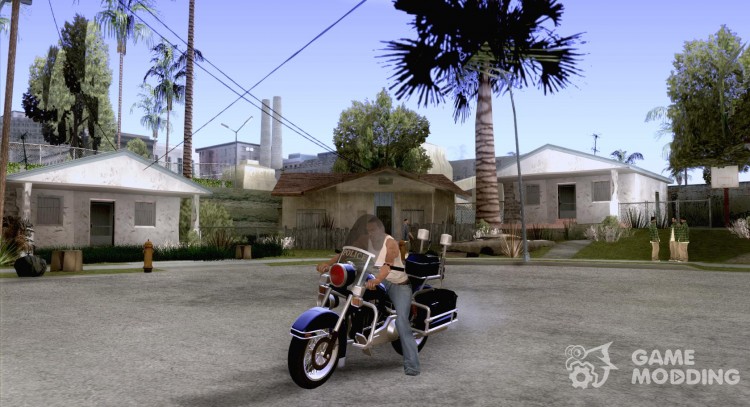 GTAIV TBOGT PoliceBike для GTA San Andreas