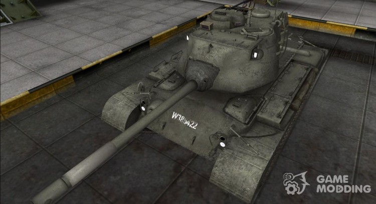 Remodeling M46 Patton tank for World Of Tanks