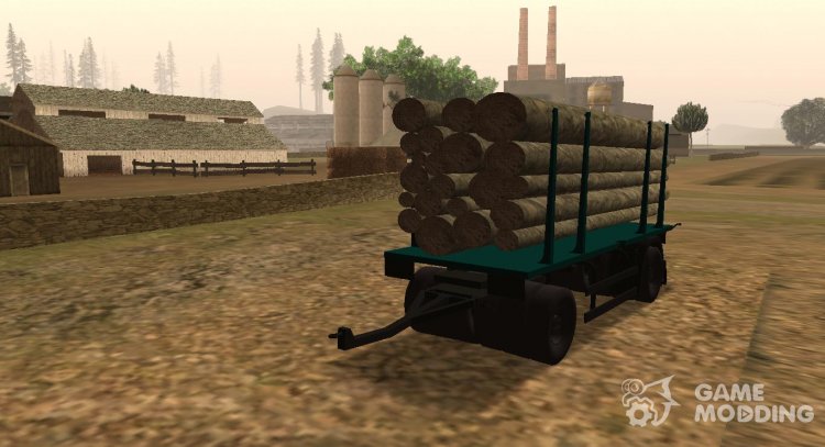GTA V Fieldmaster Wood Trailer для GTA San Andreas