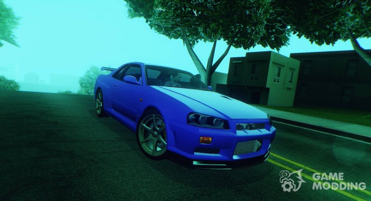 1999 Nissan Skyline GT-R (R34) for GTA San Andreas