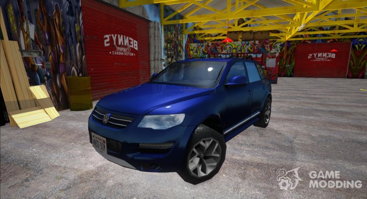 Volkswagen Touareg R50 2009 (SA Style) для GTA San Andreas