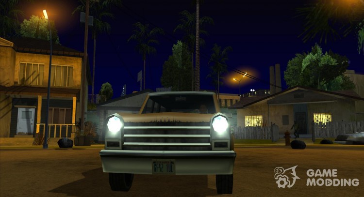 New Xenon headlights for GTA San Andreas
