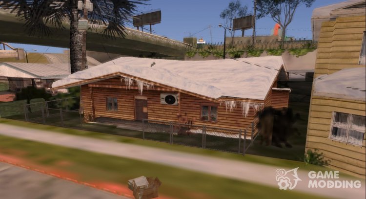 Winter Gang House2 для GTA San Andreas