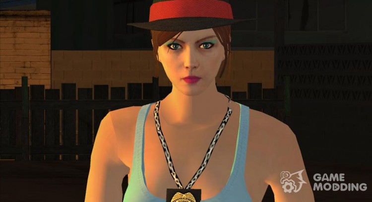 Female Cop GTA Online para GTA San Andreas