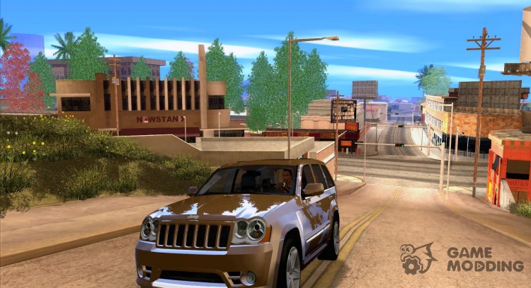 Jeep Grand Cherokee SRT8 v2.0 для GTA San Andreas