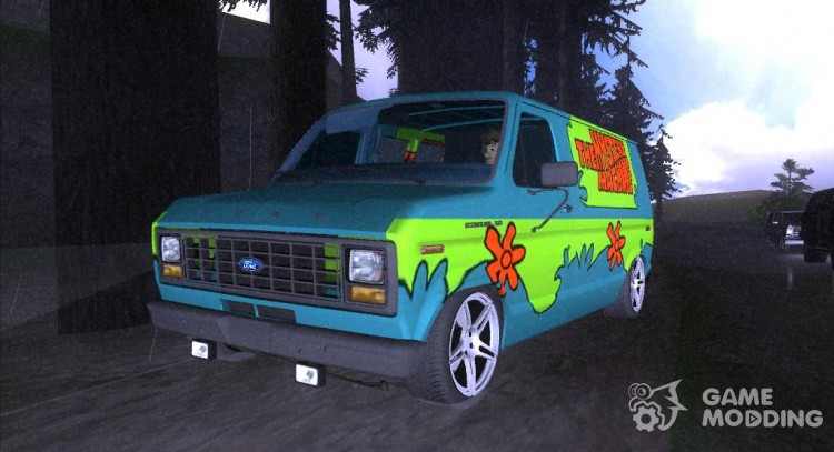 Ford Scooby Doo Mystery Machine для GTA San Andreas