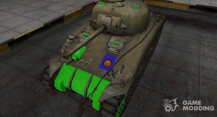 High-quality skin for M4 Sherman for World Of Tanks