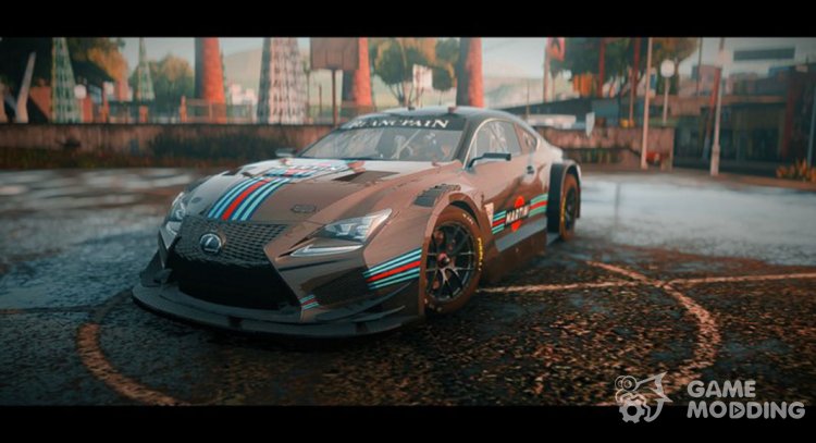 2017 Lexus RC-F GT3 для GTA San Andreas
