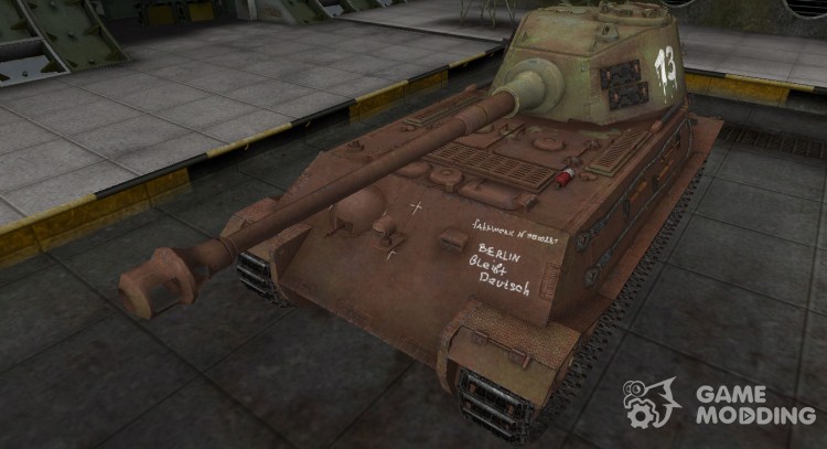 Casco de camuflaje VK 45.02 (P) Ausf. B para World Of Tanks