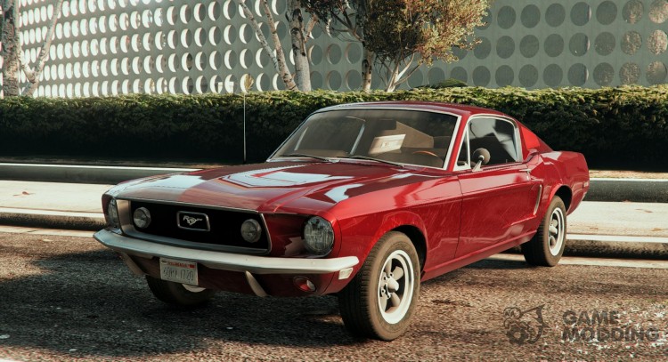 1968 Ford Mustang Fastback for GTA 5