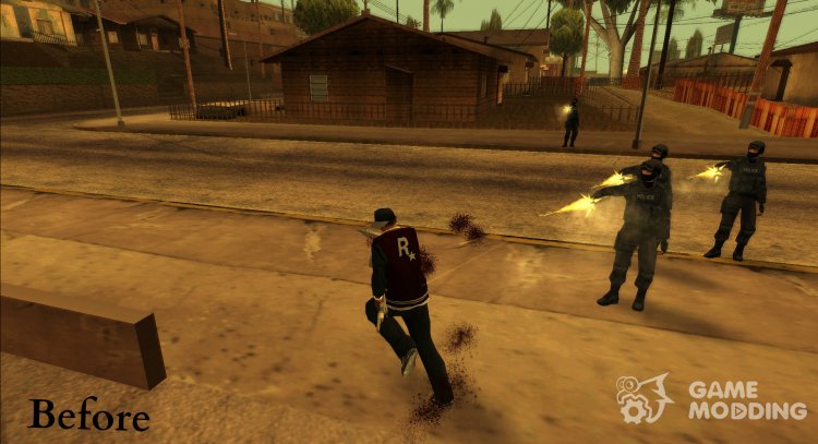 Gangster SWAT Fix для GTA San Andreas