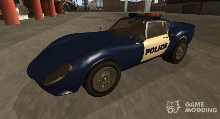 GTA V Grotti Stinger GT Police для GTA San Andreas