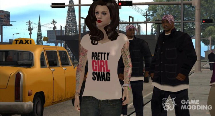 Pretty Girl Swag для GTA San Andreas