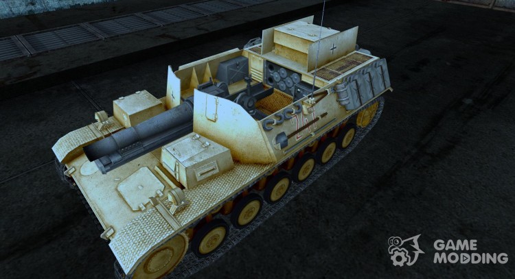 Skin for Sturmpanzer II for World Of Tanks