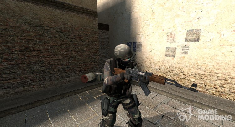 Multicamo Soldier for Counter-Strike Source