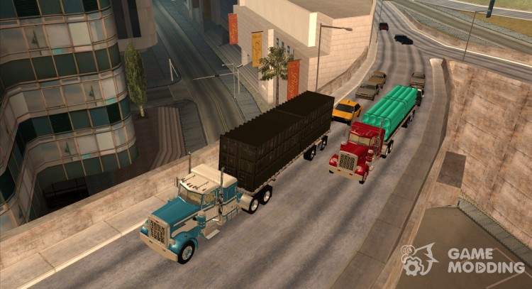 Flatbed Trailer for GTA San Andreas