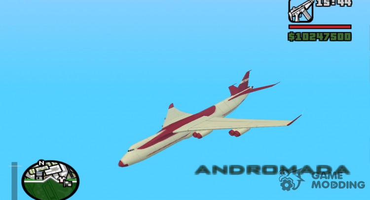 GTA V Cargo Plane para GTA San Andreas