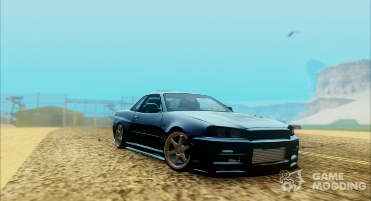 Nissan Skyline R34 для GTA San Andreas