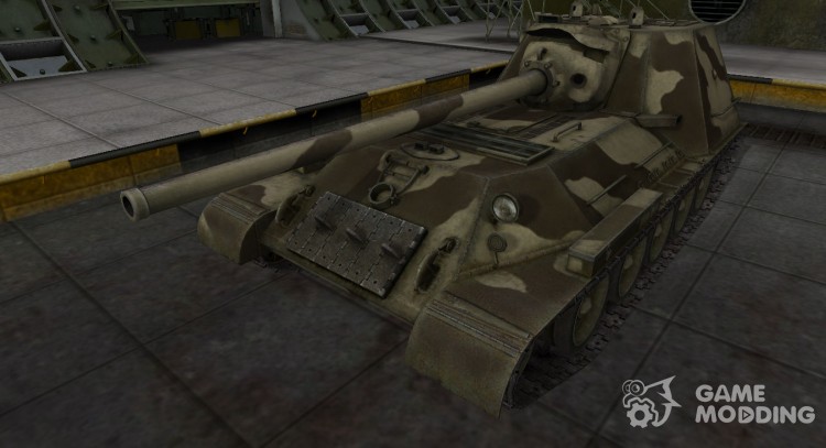 Пустынный скин для СУ-100М1 для World Of Tanks