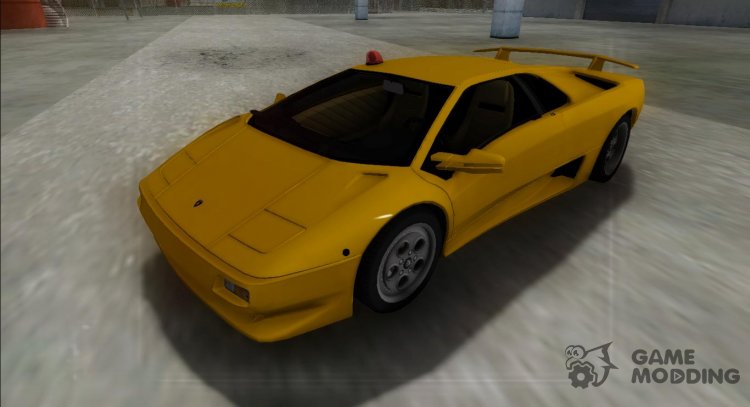 1995 Lamborghini Diablo VT FBI for GTA San Andreas