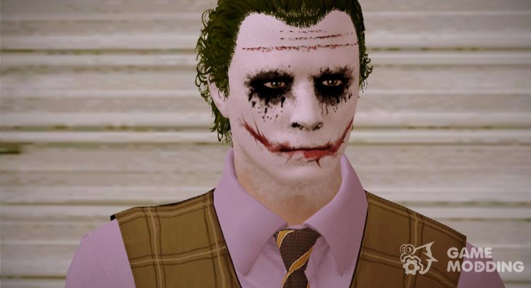 Joker Skin HD GTA V Style для GTA San Andreas
