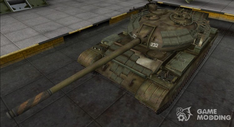 The skin for the Type 59 (remodel + camo) for World Of Tanks
