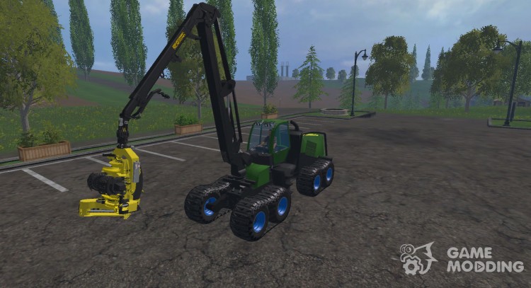 John Deere 1270E roll for Farming Simulator 2015
