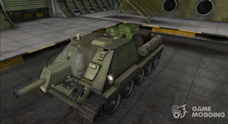Remodeling for the Su-85 (Su-122) for World Of Tanks