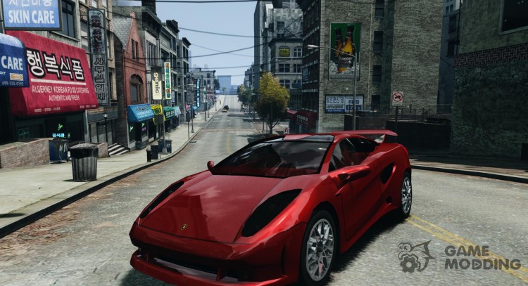 Lamborghini Cala para GTA 4