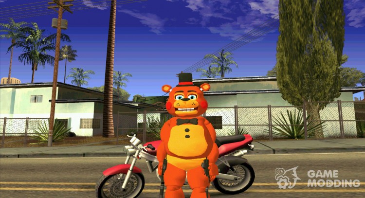 Toy Freddy from Five Nights at Freddy 2 для GTA San Andreas
