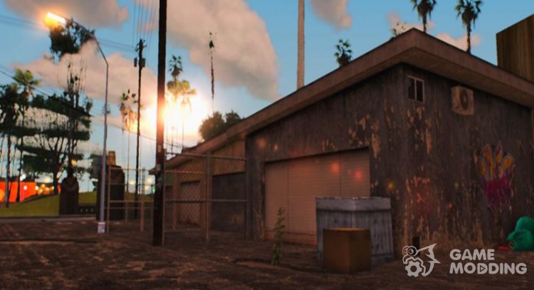 Jefferson's Alley - Retextured para GTA San Andreas