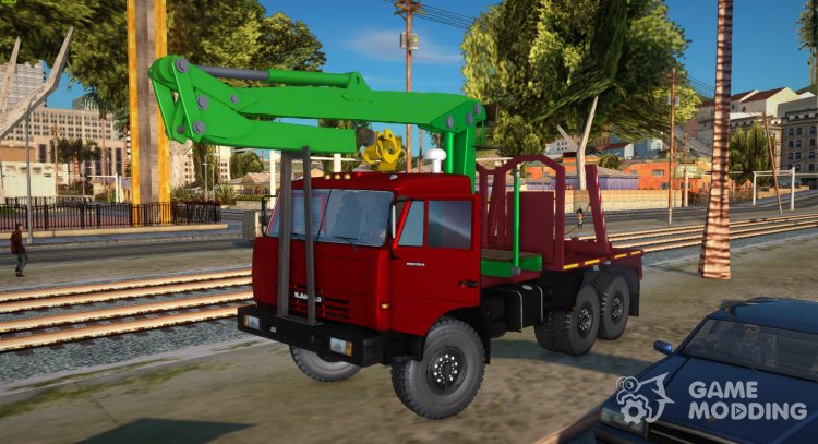 Kamaz-44108 Лесовоз para GTA San Andreas