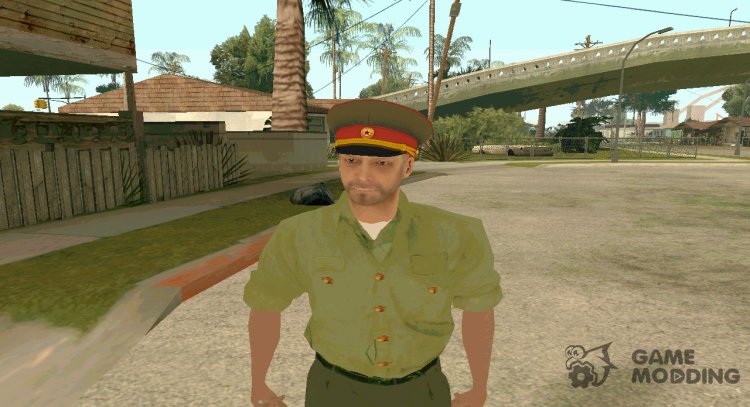 El oficial de las fuerzas armadas rusas para GTA San Andreas